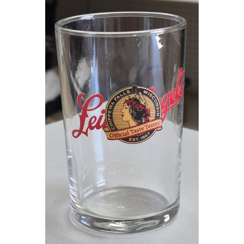 Vintage Leinenkugels Official Taste Tester Collectors Glass Drinkware Libby